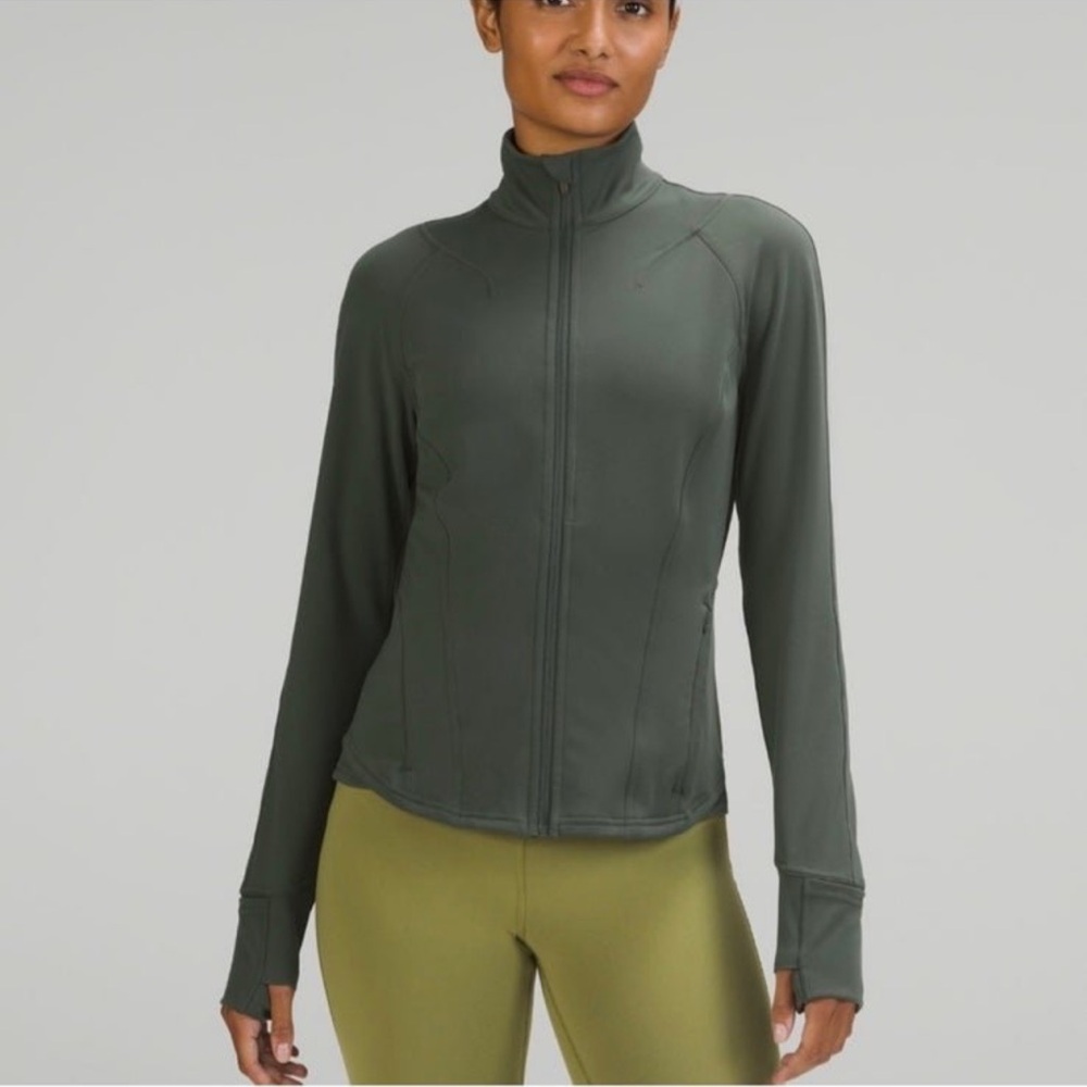 Lululemon Instill Jacket Smoke Spruce Green 6